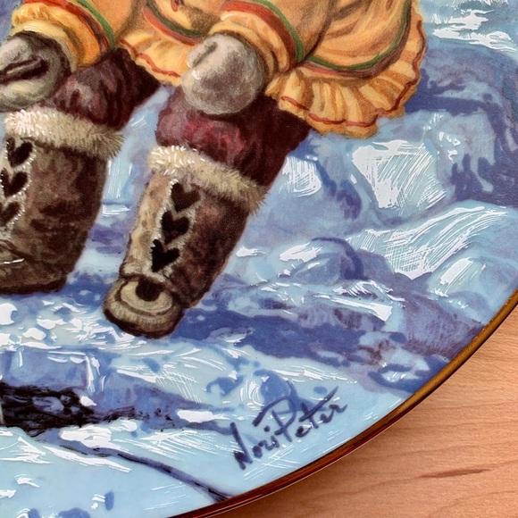 Vintage Nori Peter Collectible Plate - Picture 4 of 4